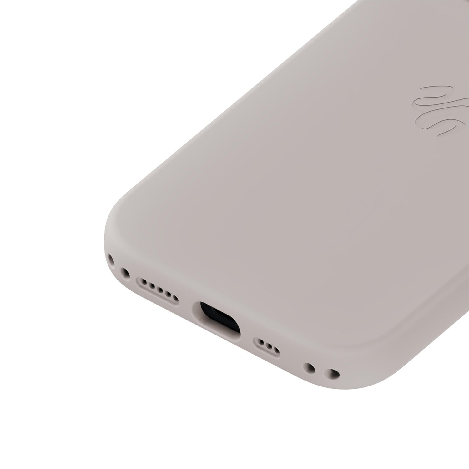 Silicone MagSafe Compatible cover - Wool Gray